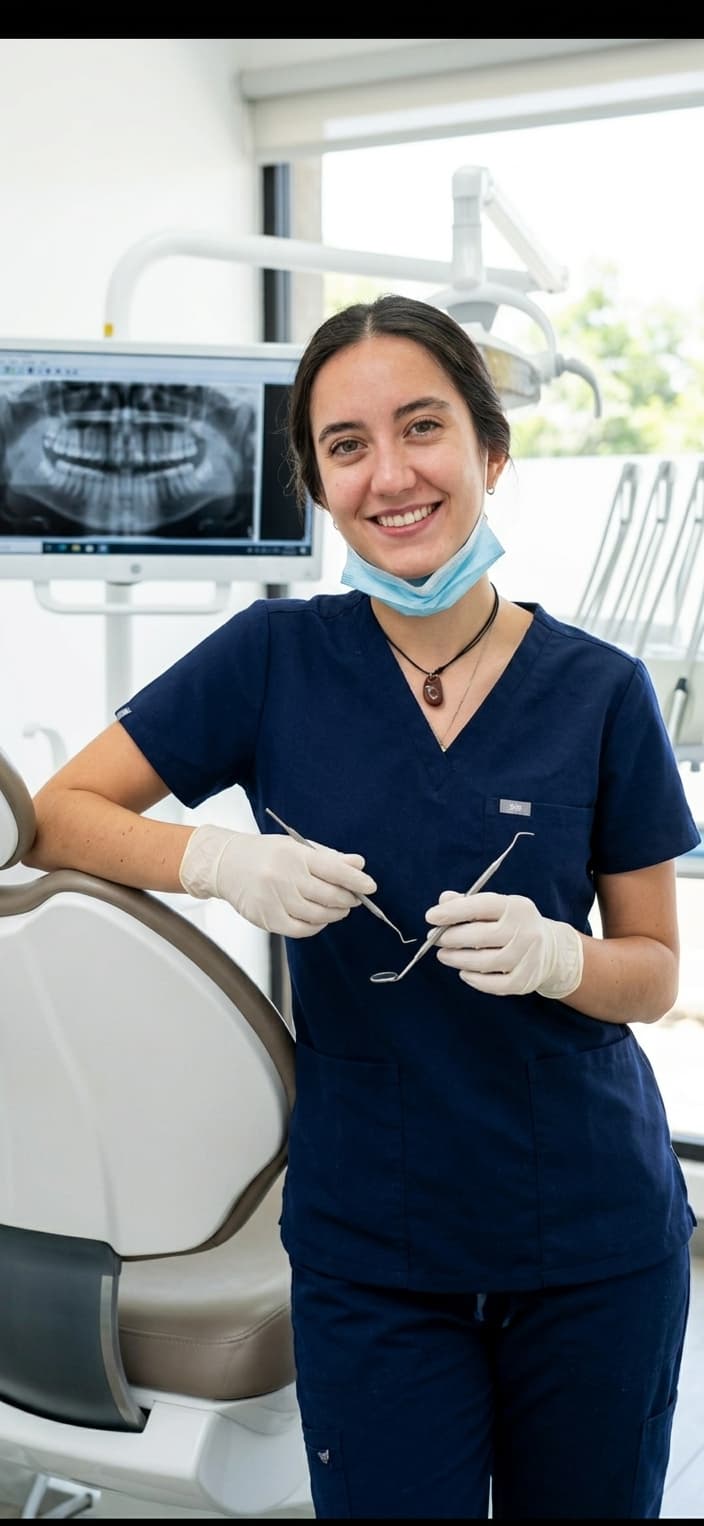 Paula García y Tal, Odontóloga y Directora